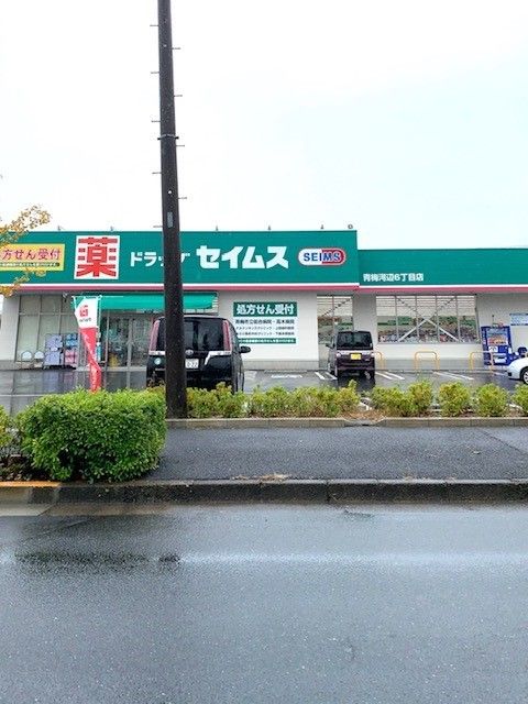 近くのセイムス青梅河辺6丁目店まで700m(徒歩9分)