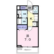 キャッスル ユウの間取り画像