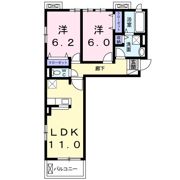 グランドソレイユの間取り画像