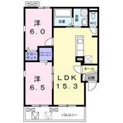 モンターナ Ⅱ番館の間取り画像