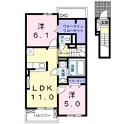 イースクエアⅢの間取り画像