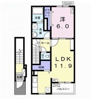 オリーブNJの間取り画像