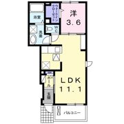フレスクーラ Ⅱの間取り画像