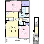 グランデュール Ⅱの間取り画像