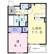 カトレアAの間取り画像