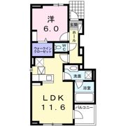 ディアコートM Bの間取り画像