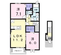 テール シエルⅡの間取り画像