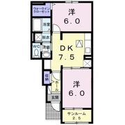 グレイス ローズ Bの間取り画像
