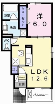 テリオス アナスタシスの間取り画像