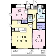 ダイヤモンドリングの間取り画像