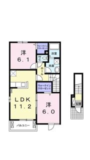ルーナ・Ai Ⅰの間取り画像