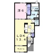 イーストシュラインⅡの間取り画像