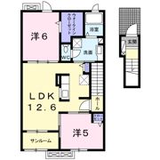 ルミエール大東Ⅰの間取り画像