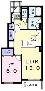 ブリッサの間取り画像