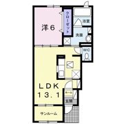 シエーネ マリユBの間取り画像