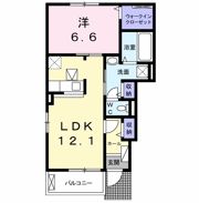 リュミエール Bの間取り画像