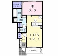 リュミエール Bの間取り画像