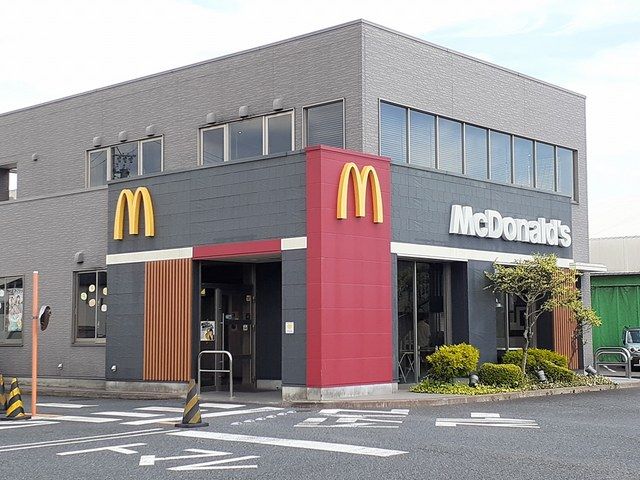 近くのマクドナルド　江南店まで344m（徒歩5分）