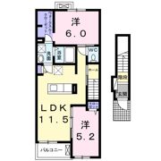 エテルノ Ⅱの間取り画像