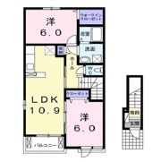 リヴェールAの間取り画像
