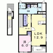 グランツ中野西 B棟の間取り画像