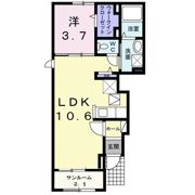クレールの間取り画像