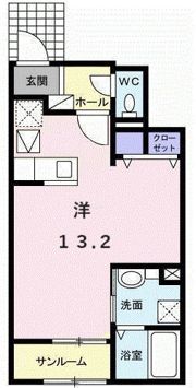 アマーレ スパーツィオ Ⅰの間取り画像