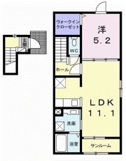 アマーレ スパーツィオ Ⅰの間取り画像