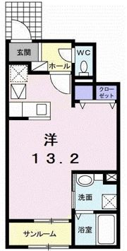 アマーレ スパーツィオ Ⅱの間取り画像