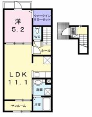 アマーレ スパーツィオ Ⅱの間取り画像
