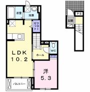 ユーカリ富田の間取り画像