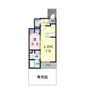 クラール寺田の間取り画像