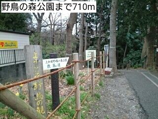 近くの野鳥の森公園まで710m(徒歩9分)