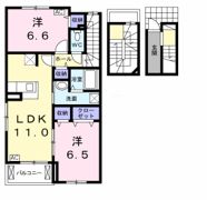 アンジュ しまの間取り画像