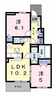 アルモニーKⅡの間取り画像