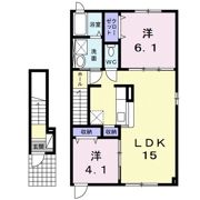 アンベリールBの間取り画像