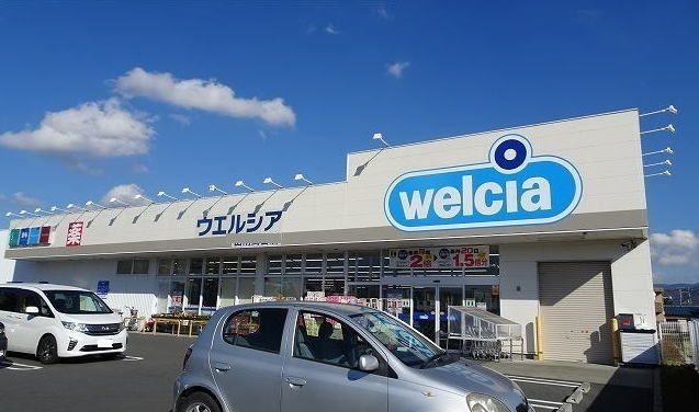 近くのウエルシア三島壱町田店まで600m（徒歩8分）