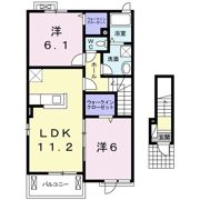 アルドーレⅡの間取り画像