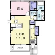 サニーホワイトVの間取り画像