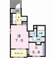 プリムローズの間取り画像