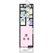 メゾンドソレイユ Ⅳの間取り画像