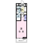 メゾンドソレイユ Ⅳの間取り画像
