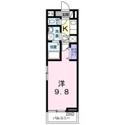 メゾンドソレイユ Ⅳの間取り画像