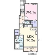 シルク グレイス Ⅱの間取り画像