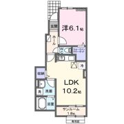 シルク グレイス Ⅱの間取り画像