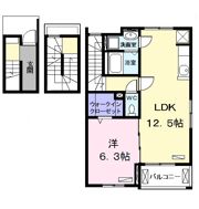 ラフレシール・ホープの間取り画像