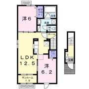 プルミエール手屋Ⅲの間取り画像