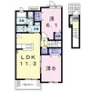 レスポアールⅥの間取り画像