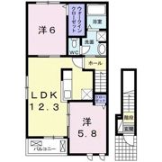 エクセラン・マーロ Ⅱの間取り画像