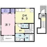 アルテグラン調布の間取り画像